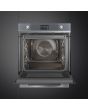 Smeg SO6102M2S 60cm Linea Speedwave XL Combi Microwave, Silver Glass