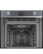 Smeg SO6102M2S 60cm Linea Speedwave XL Combi Microwave, Silver Glass