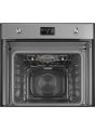 Smeg SO6302M2X 60cm Classic Speedwave XL Combi Microwave, Stainless Steel