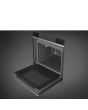 Smeg SOP6104TPN 60cm Linea Pyrolytic Multifunction Oven in Black Glass