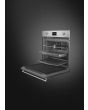Smeg SOP6302S2PX 60cm Classic SteamOne Single Oven, Stainless Steel