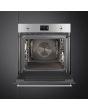 Smeg SOP6302S2PX 60cm Classic SteamOne Single Oven, Stainless Steel