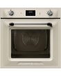 Smeg SOP6900TP 60cm Victoria Pyrolytic Single Oven, Cream
