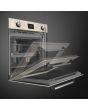 Smeg SOP6900TP 60cm Victoria Pyrolytic Single Oven, Cream