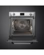 Smeg SOP6902S2PX 60cm Victoria Pyrolytic SteamOne Single Oven, Stainless Steel