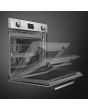 Smeg SOP6902S2PX 60cm Victoria Pyrolytic SteamOne Single Oven, Stainless Steel