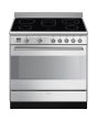 Smeg SUK91CMX9 90cm Concert Electric Range Cooker, Stainless Steel