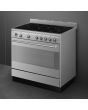 Smeg SUK91CMX9 90cm Concert Electric Range Cooker, Stainless Steel