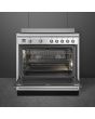 Smeg SUK91CMX9 90cm Concert Electric Range Cooker, Stainless Steel