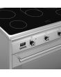 Smeg SUK91CMX9 90cm Concert Electric Range Cooker, Stainless Steel