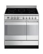 Smeg SUK92CMX9 90cm Concert Electric Range Cooker, Stainless Steel