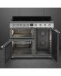 Smeg SY103I 100cm Symphony Electric Range Cooker, Stainless Steel