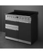 Smeg SY103I 100cm Symphony Electric Range Cooker, Stainless Steel