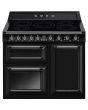 Smeg TR103IBL2 100cm Victoria Electric Range Cooker, Black