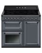 Smeg TR103IGR Induction Range Cooker, Slate Grey