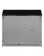 Smeg TR4110BL1 110cm Victoria Dual Fuel Range Cooker, Black