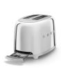 Smeg TSF01SSUK Toaster, Chrome