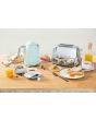 Smeg TSF01SSUK Toaster, Chrome