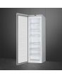 Smeg UKFF18EN2HX 60cm Freestanding No Frost Freezer, Stainless Steel