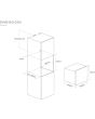 Caple CM123 Built In combination Microwave