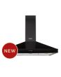 Stoves ST S900 STER CHIM BLK 90cm Hood