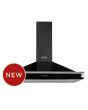 Stoves ST S900 RICH CHIM RAIL BLK 90cm Hood
