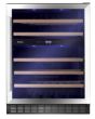 Amica AWC601SS Freestanding Undercounter Wine Cooler