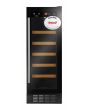 CDA FWC304BL 30cm Freestanding Undercounter Slimline Wine Cooler