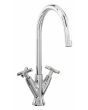 CDA TC41CH Quarter Turn Cross Handle Monobloc Tap