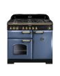 Rangemaster CDL100DFFSB/B 100cm Dual Fuel Range Cooker