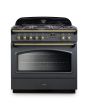 Rangemaster CLAS90FXDFFSL/B 90cm Dual Fuel Range Cooker