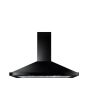 Rangemaster UNBHDC110BL/ Universal 110cm Hood Black No Trim No Rail