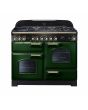 Rangemaster CDL110DFFRG/B 112900 Classic Dl 110 Df Green Brass