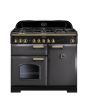 Rangemaster CDL100DFFSL/B 100cm Dual Fuel Range Cooker