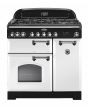 Rangemaster CDL90DFFWH/C 90cm Dual Fuel Range Cooker