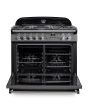 Rangemaster CLAS90FXDFFSL/B 90cm Dual Fuel Range Cooker