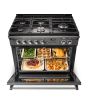 Rangemaster CLAS90FXDFFSL/B 90cm Dual Fuel Range Cooker
