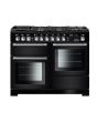 Rangemaster EDL110DFFBL/C Encore Deluxe 110 Dual Fuel Range Cooker