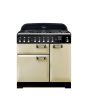 Rangemaster ELA90DFFCR/ Elan Deluxe 90 Dual Fuel Range Cooker