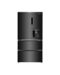 Tesla T571FRDB Level 3 French Door Fridge Freezer - Black