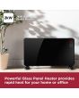 Black & Decker BXCV41011GB 2KW Smart Glass Panel Heater