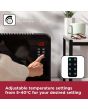 Black & Decker BXCV41011GB 2KW Smart Glass Panel Heater