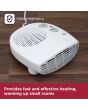 Black & Decker BXSH37005GB 2KW Flat Fan Heater