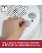 Black & Decker BXSH37005GB 2KW Flat Fan Heater