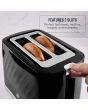 Swan ST14071BLK Windsor 2 Slice Textured Toaster