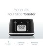 Swan ST19024BLK 4 Slice Serenity Toaster