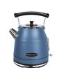 Rangemaster RMCLDK201SB Classic Quiet Boil Kettle 1.7L  3kW - Stone Blue