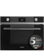 Smeg SF4102MN Built-In Microwave, Black