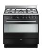 Smeg SUK91MBL9 Dual Fuel Range Cooker, Black