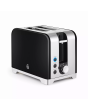 SWAN ST19031BLK Solace 2 Slice Toaster